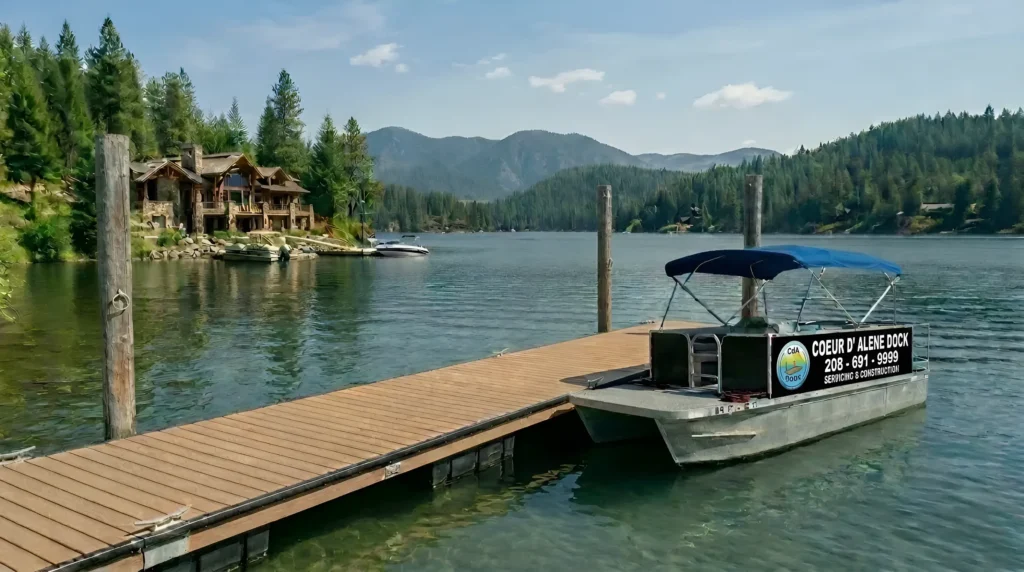 High quality materials for Dock Construction Coeur d'Alene