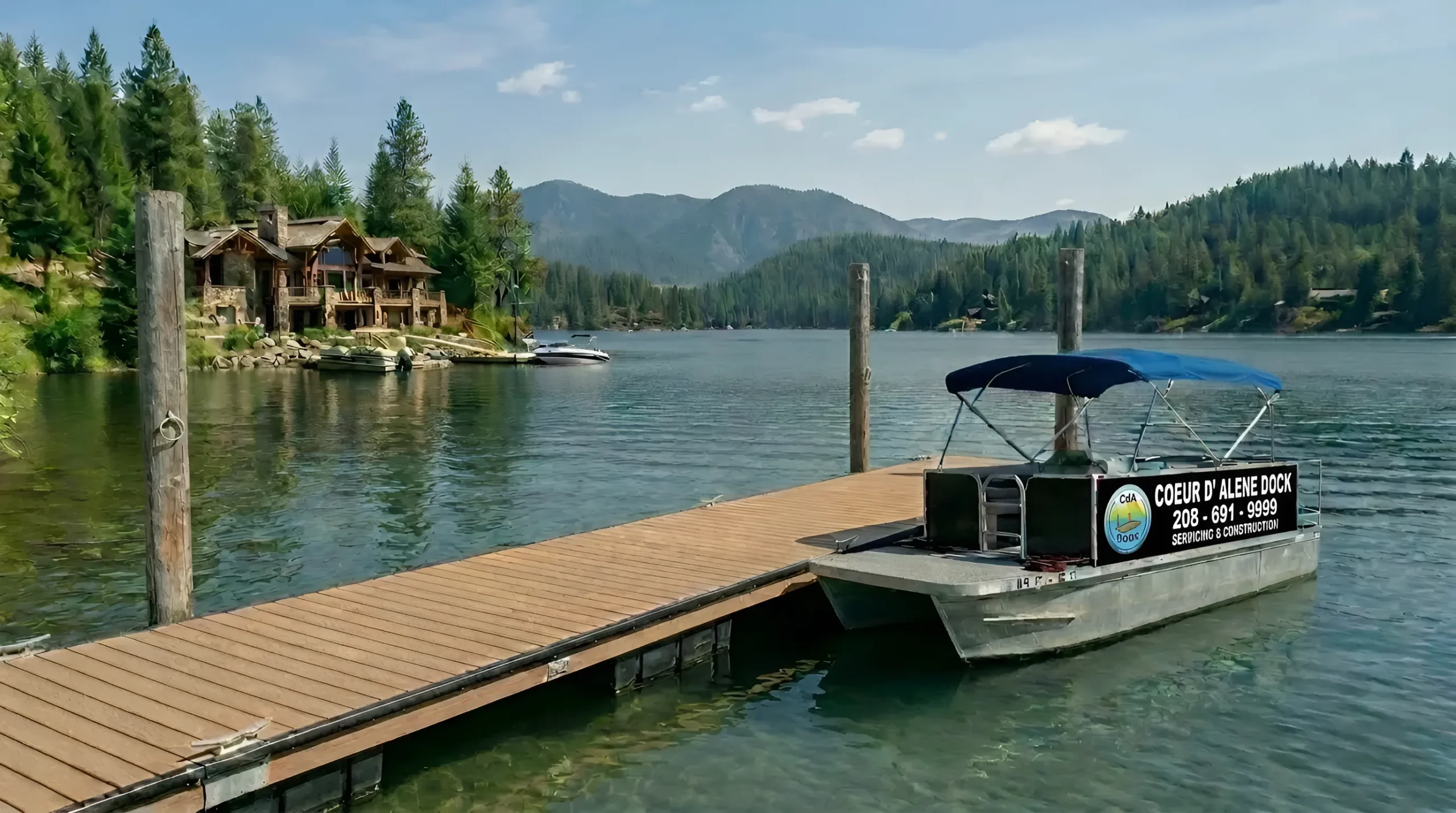 High quality materials for Dock Construction Coeur d'Alene